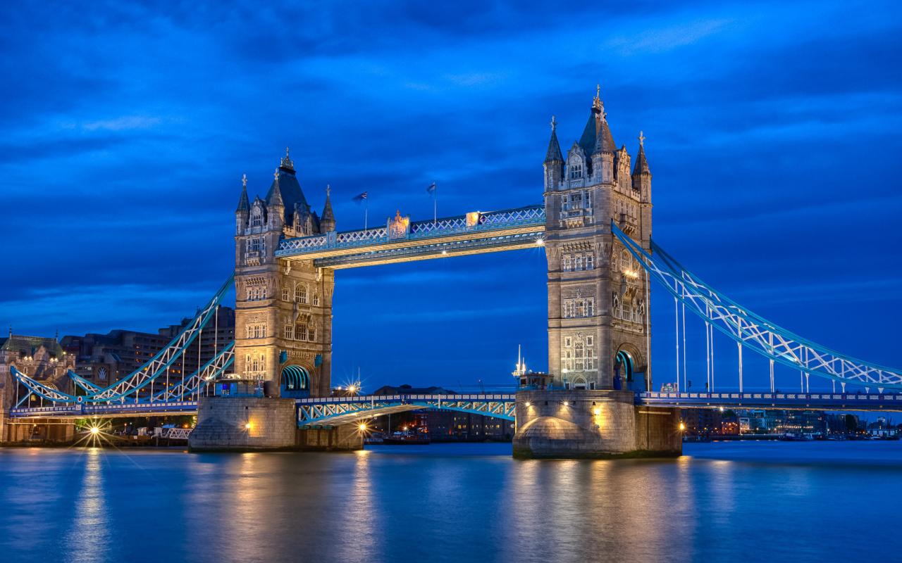 Sfondi Tower Bridge In London 1280x800