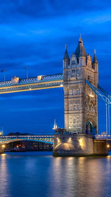 Sfondi Tower Bridge In London 360x640