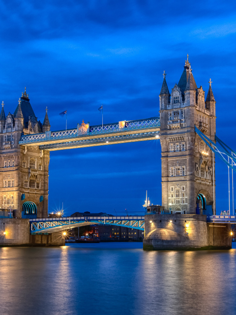 Sfondi Tower Bridge In London 480x640