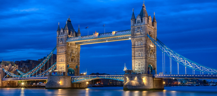 Screenshot №1 pro téma Tower Bridge In London 720x320
