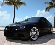 Fondo de pantalla BMW M3 E92 Black Edition 176x144
