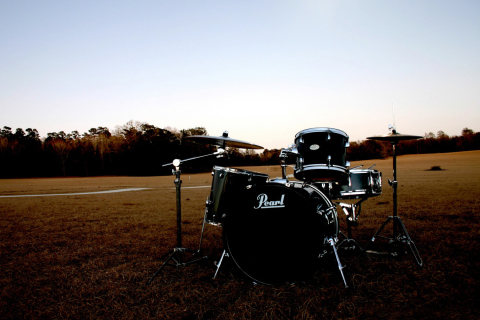 Screenshot №1 pro téma Drums Pearl 480x320