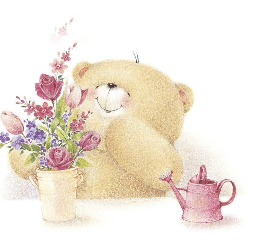 Forever Friends Teddy Bear wallpaper 960x854