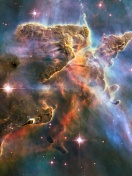 Fondo de pantalla Rosette Nebula 132x176