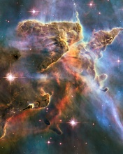 Fondo de pantalla Rosette Nebula 176x220
