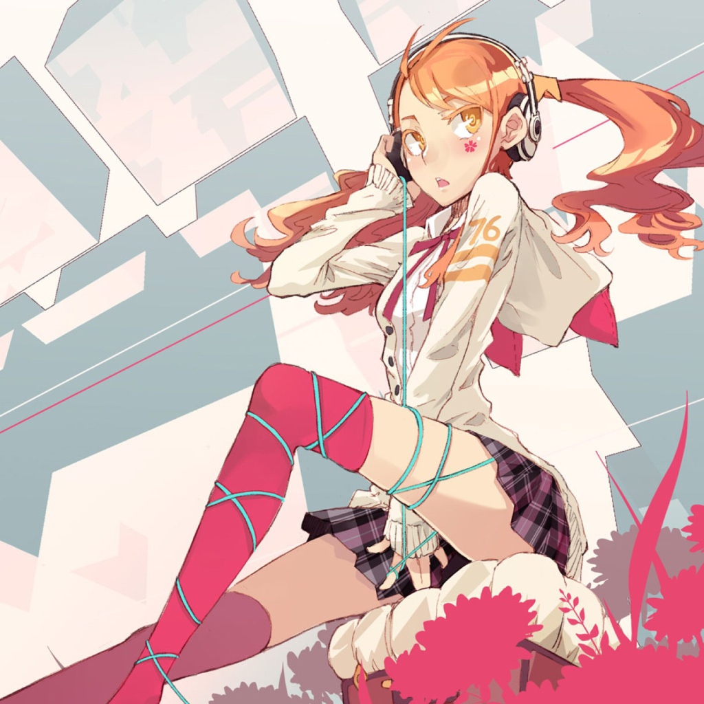 Anime Girl wallpaper 1024x1024