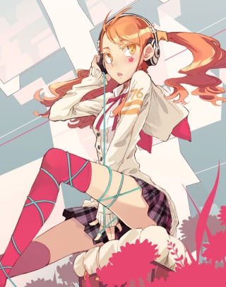 Kostenloses Anime Girl Wallpaper für iPhone 3G