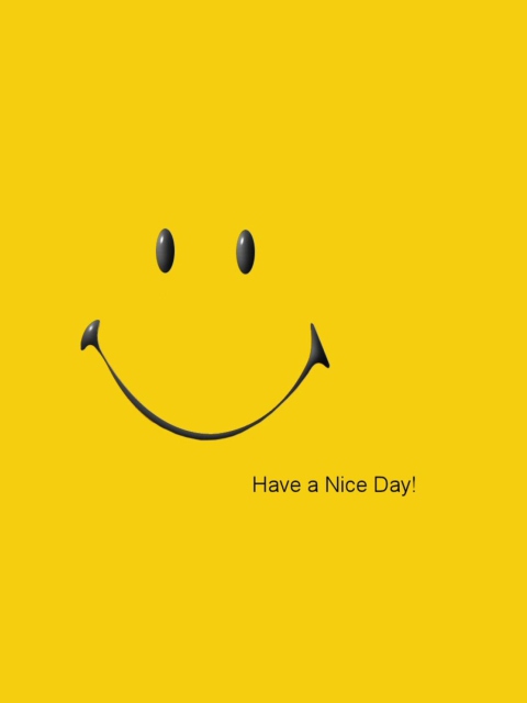 Have A Nice Day wallpaper 480x640