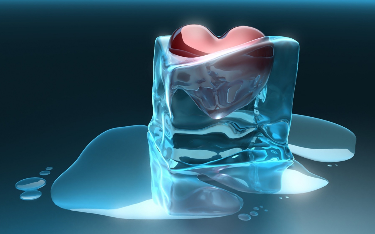 Frozen Heart wallpaper 1280x800