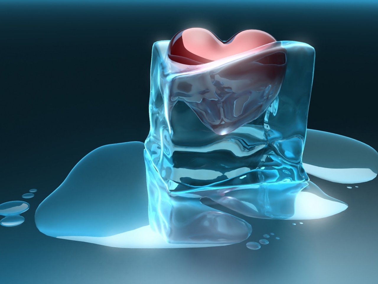 Das Frozen Heart Wallpaper 1280x960