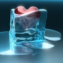 Das Frozen Heart Wallpaper 128x128