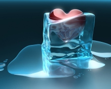 Das Frozen Heart Wallpaper 220x176