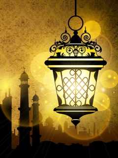 Das Eid al Adha Cards Wallpaper 240x320