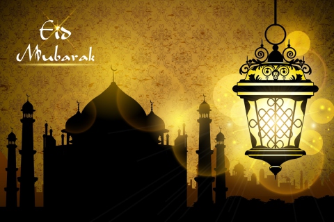 Eid al Adha Cards wallpaper 480x320
