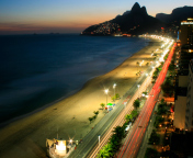 Rio De Janeiro Beach wallpaper 176x144