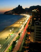 Fondo de pantalla Rio De Janeiro Beach 176x220