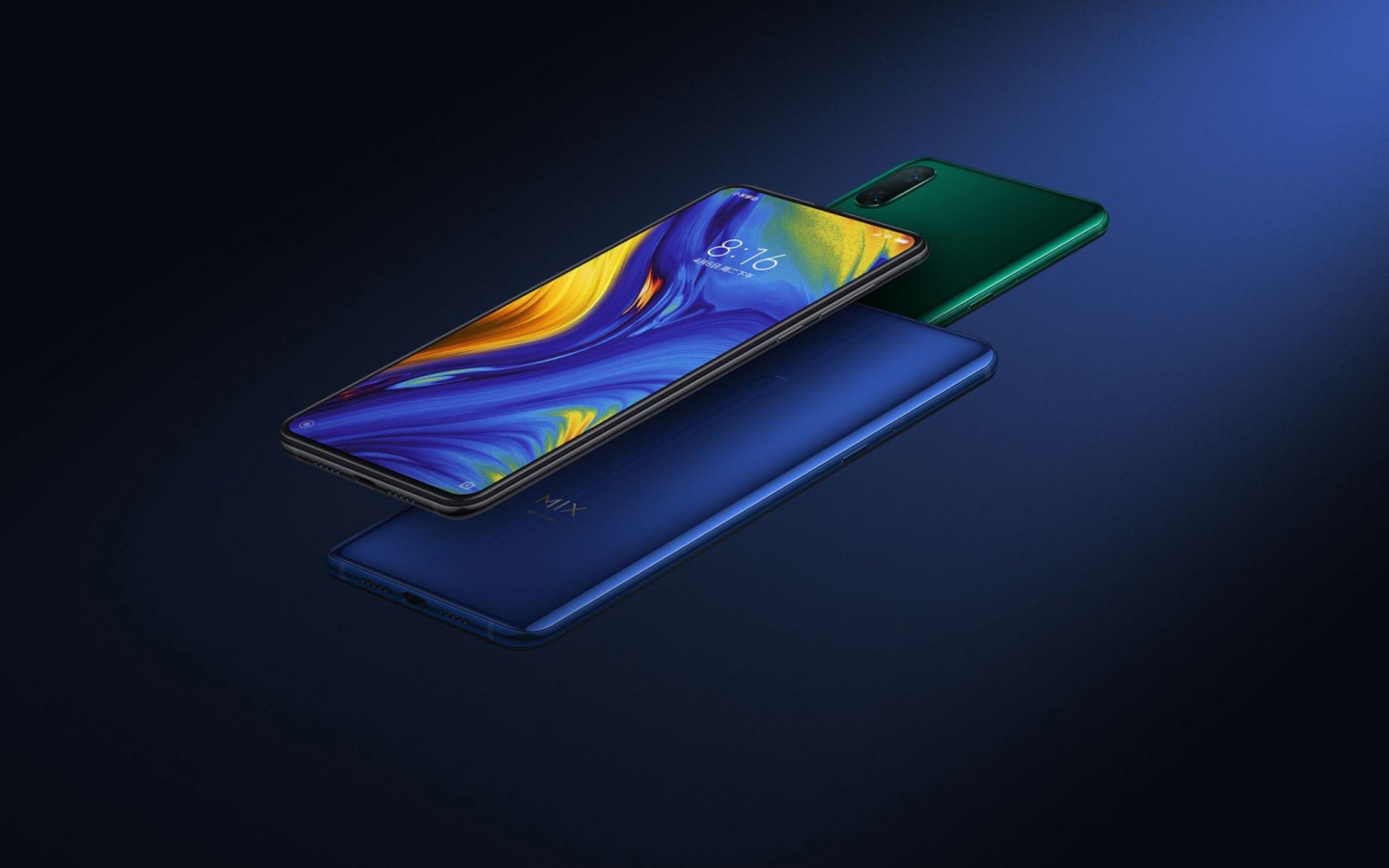 Das Xiaomi Mi Mix 3 Android Wallpaper 1440x900