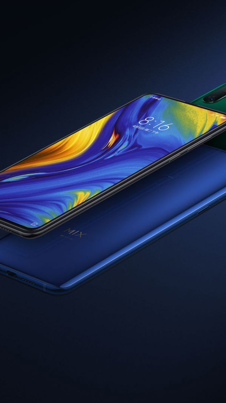 Das Xiaomi Mi Mix 3 Android Wallpaper 750x1334