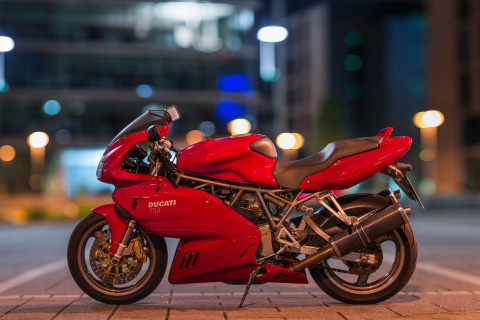 Screenshot №1 pro téma Ducati 750 SS 480x320