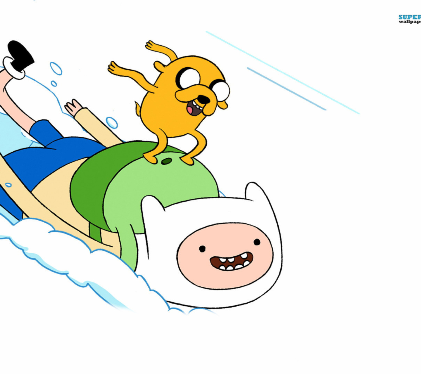 Fondo de pantalla Finn And Jake Adventure Time 1440x1280