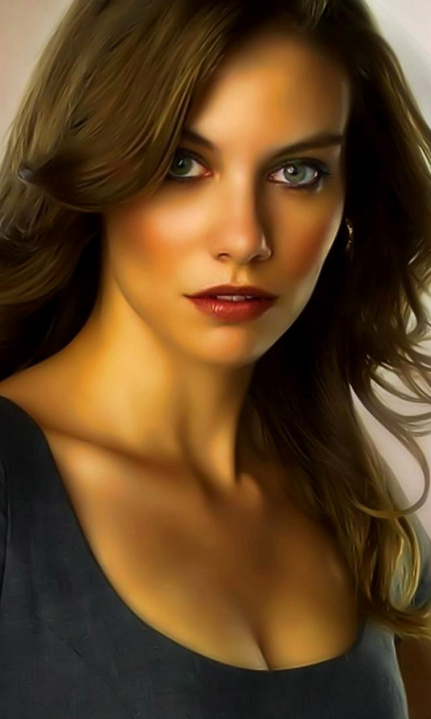 Screenshot №1 pro téma Lauren Cohan 480x800