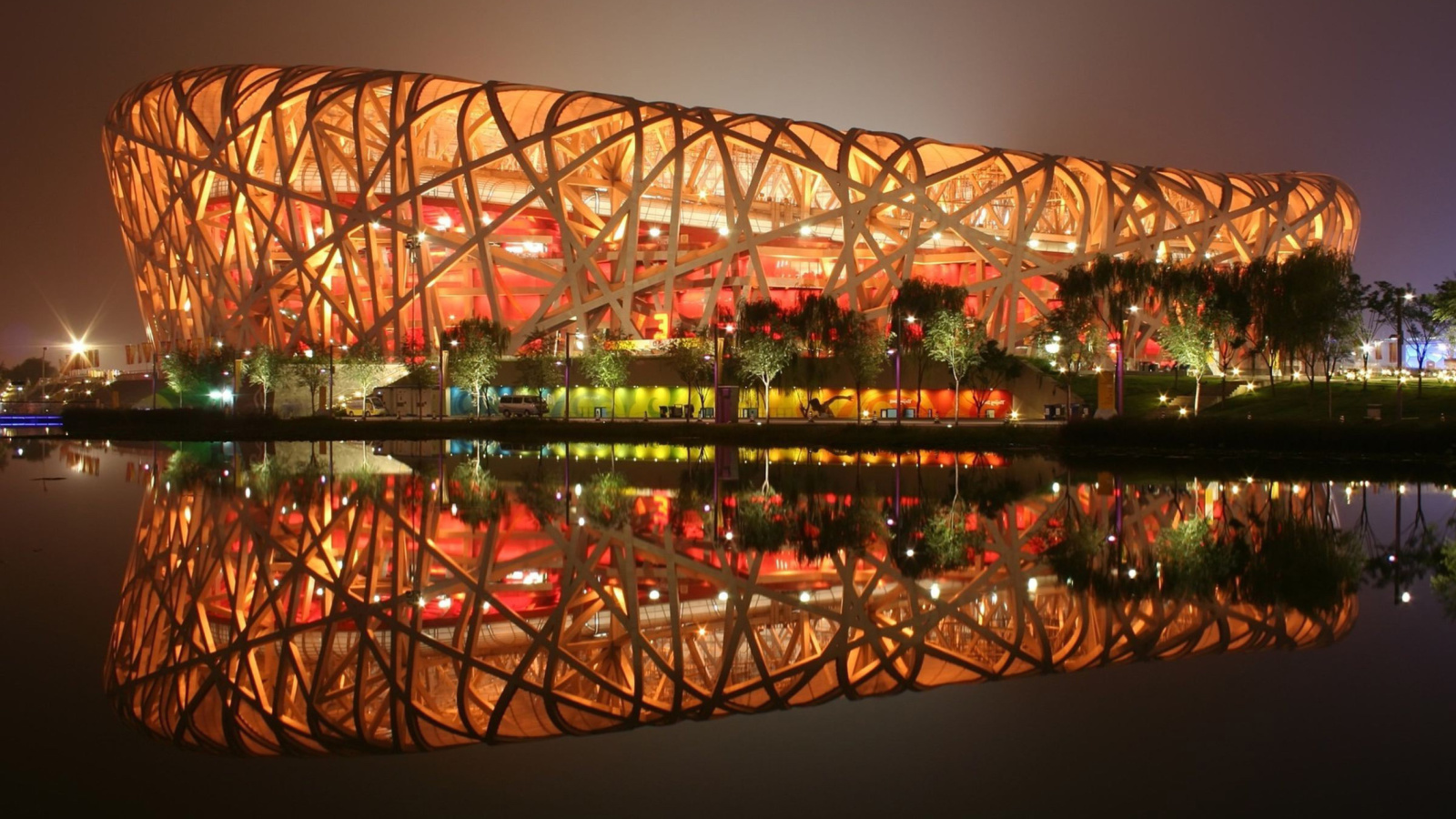Beijing National Stadium wallpaper 1600x900