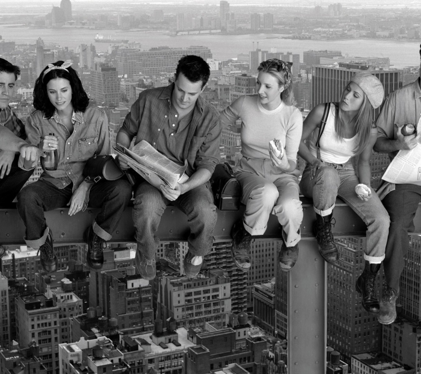 Das Friends television show sitcom Wallpaper 1440x1280