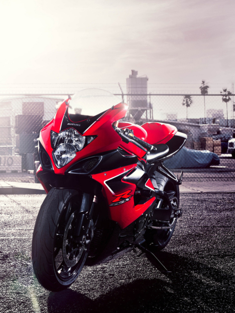 Das Suzuki GSX-R Wallpaper 480x640