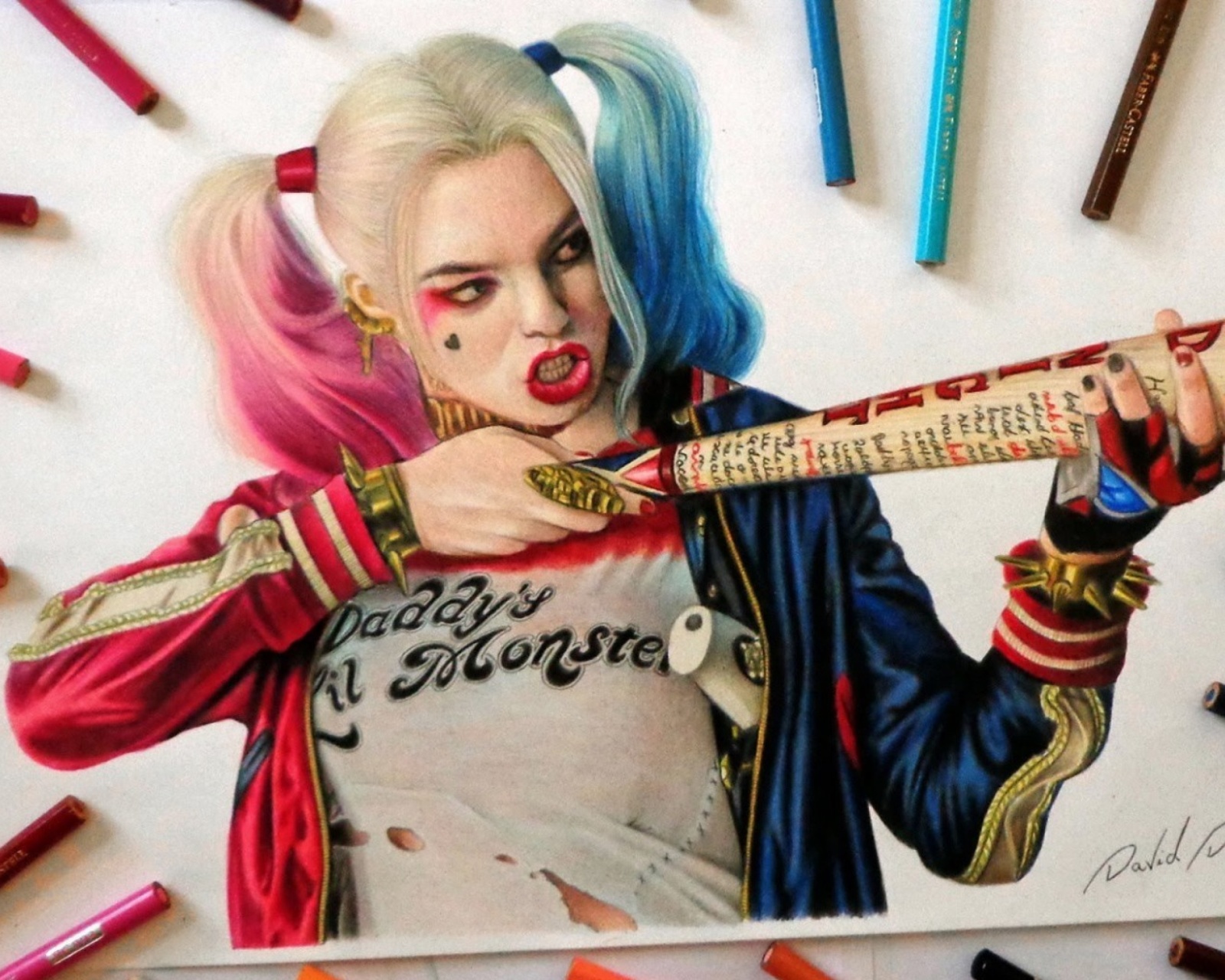 Das Margot Robbie in Suicide Squad Wallpaper 1600x1280