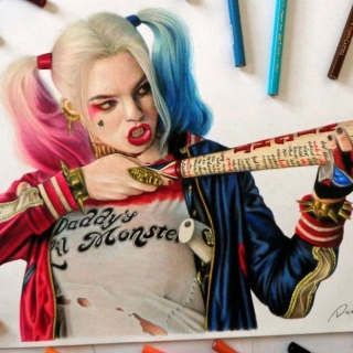 Margot Robbie in Suicide Squad sfondi gratuiti per iPad 3