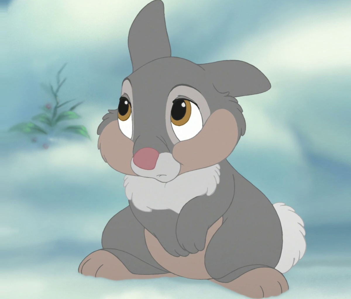 Comical Rabbit Thumper wallpaper 1200x1024