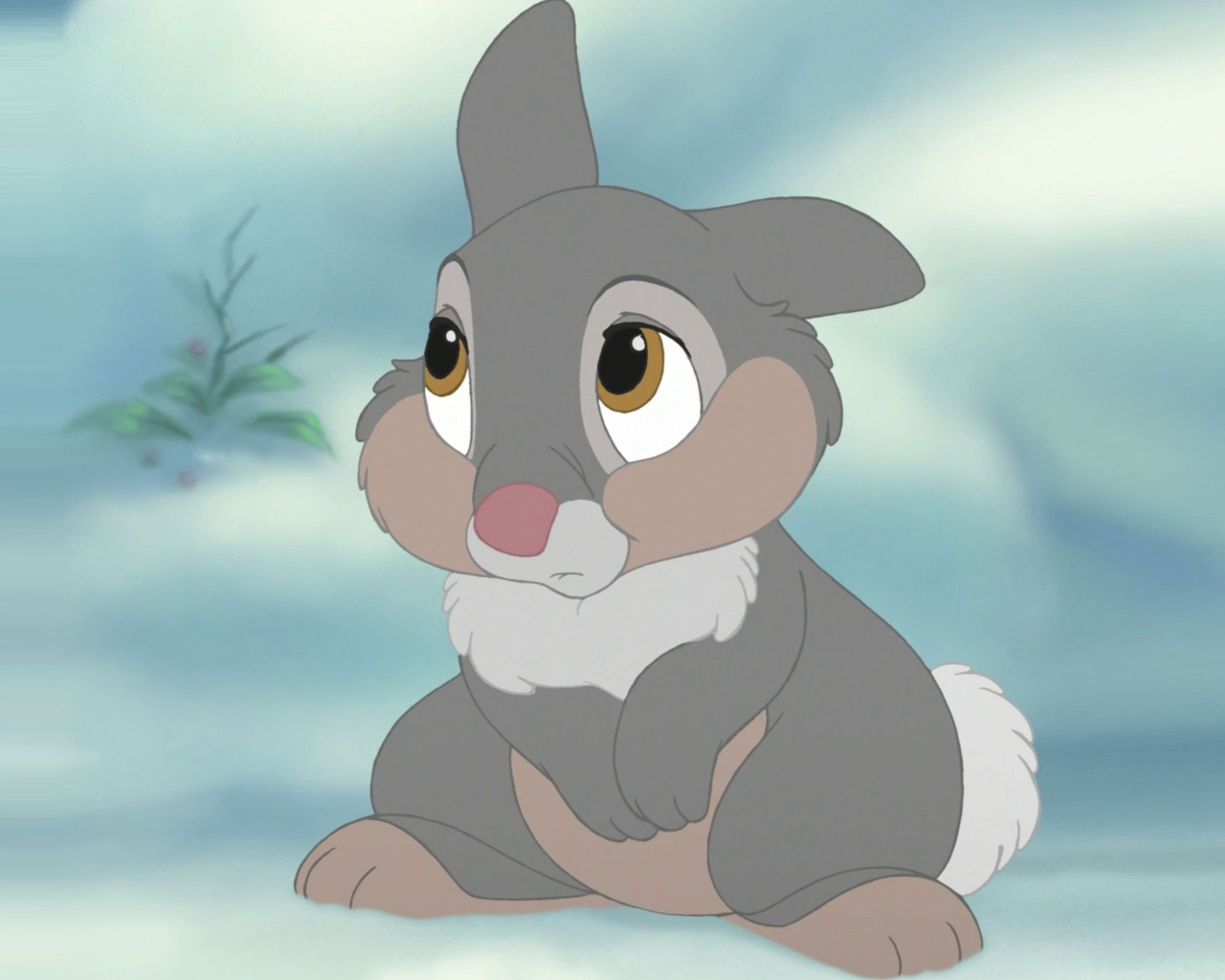 Fondo de pantalla Comical Rabbit Thumper 1280x1024