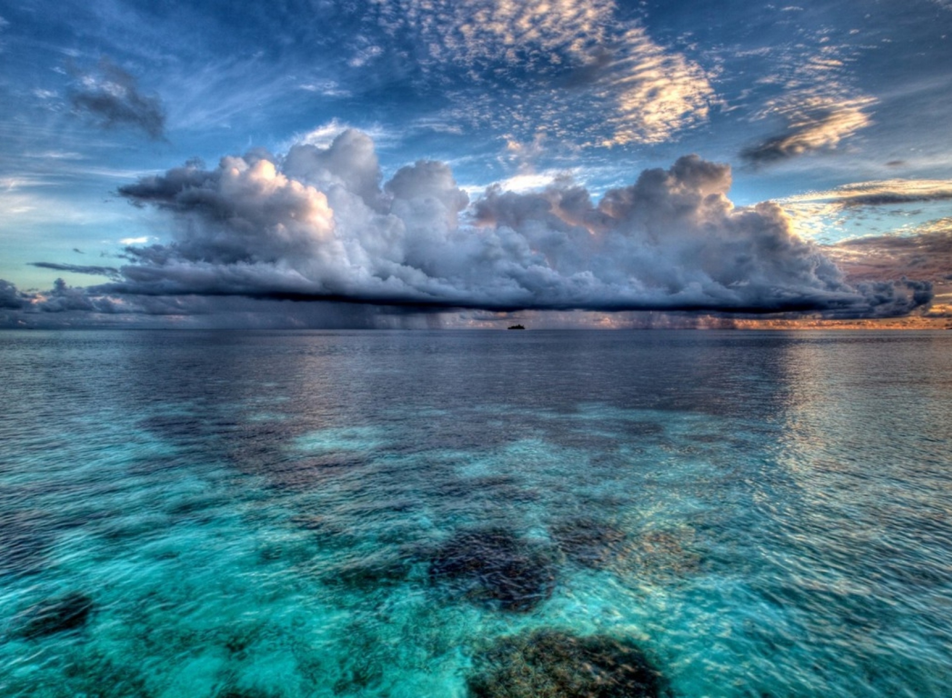 Das Amazing Caribbean Sea Wallpaper 1920x1408