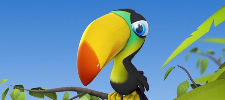 Обои Colorful Parrot 720x320