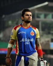 Обои Virat Kohli in India Cricket HD 176x220