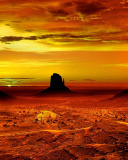 Обои Monument Valley Navajo Tribal Park in Arizona 128x160
