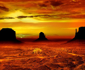 Screenshot №1 pro téma Monument Valley Navajo Tribal Park in Arizona 176x144