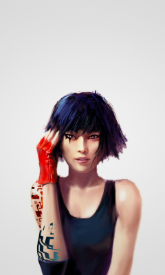 Das Mirror's Edge Video Game Wallpaper 240x400