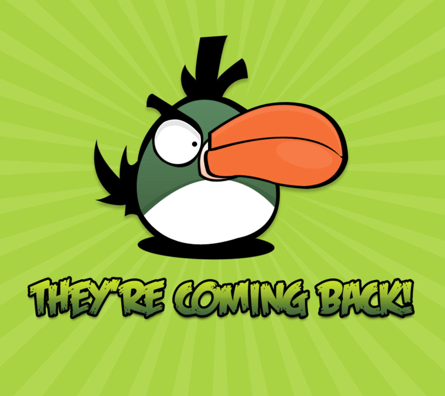 Angrybird Green screenshot #1 1440x1280