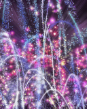 Обои New Year 2014 Fireworks 128x160