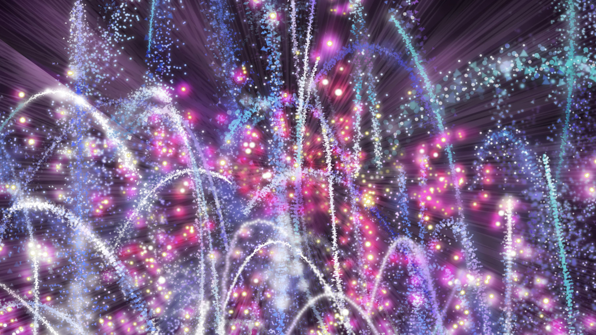 Fondo de pantalla New Year 2014 Fireworks 1920x1080