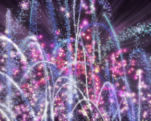 Sfondi New Year 2014 Fireworks 220x176
