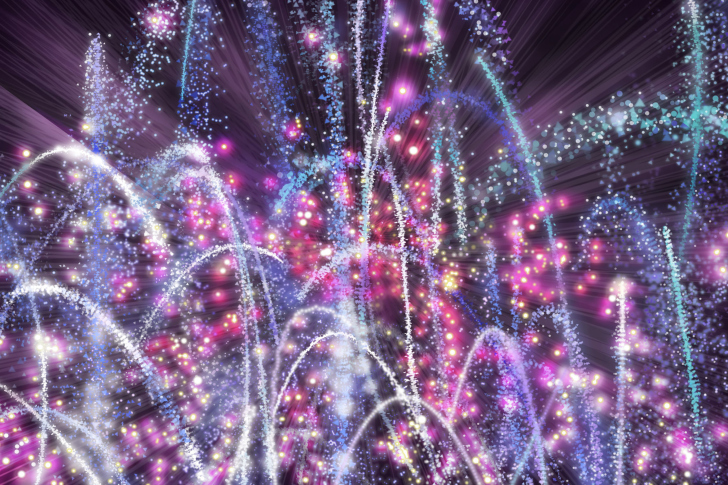 Fondo de pantalla New Year 2014 Fireworks
