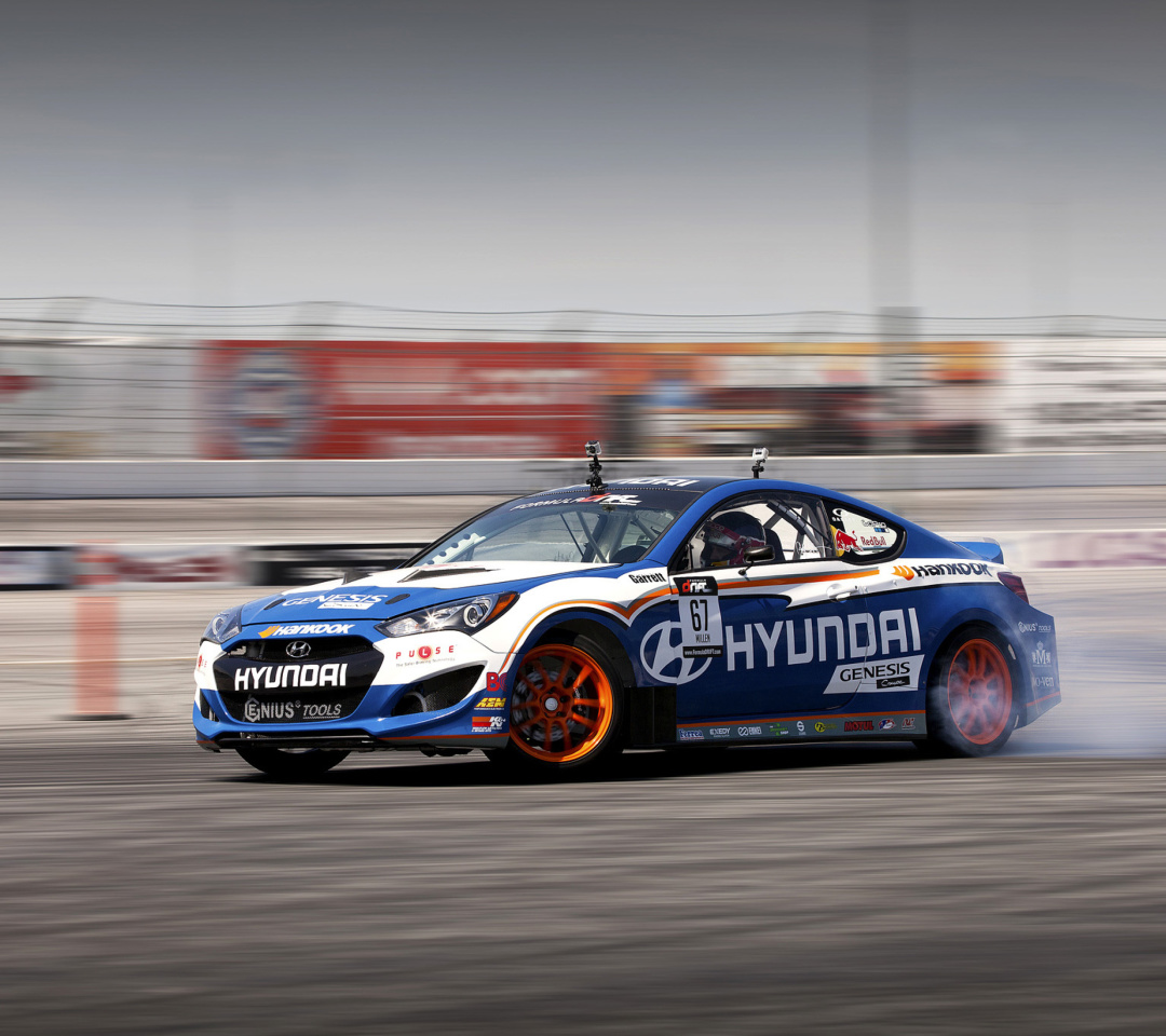 Hyundai Genesis Coupe Race Cars wallpaper 1080x960