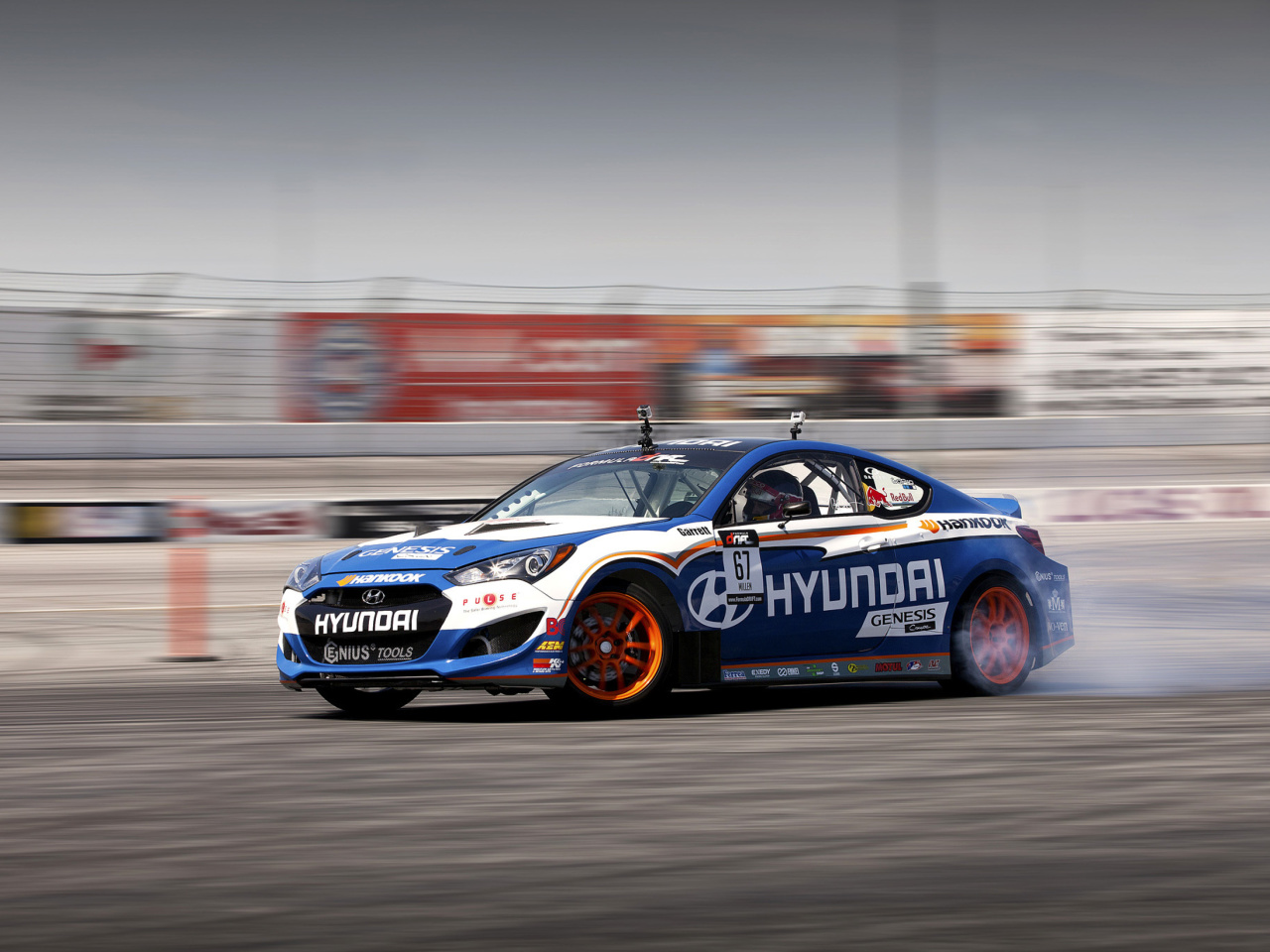 Hyundai Genesis Coupe Race Cars wallpaper 1280x960