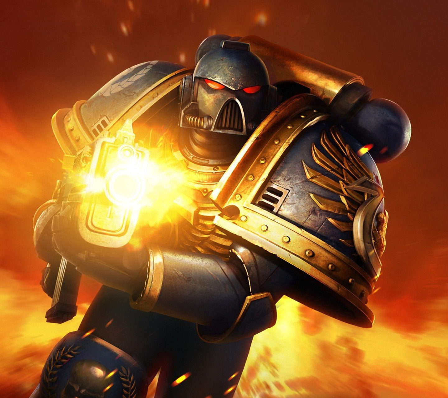 Sfondi Space Marines Warhammer 40000 1440x1280