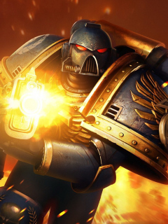 Space Marines Warhammer 40000 screenshot #1 240x320