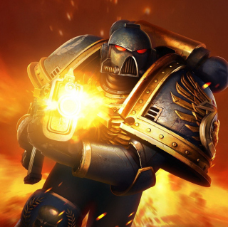 Kostenloses Space Marines Warhammer 40000 Wallpaper für iPad