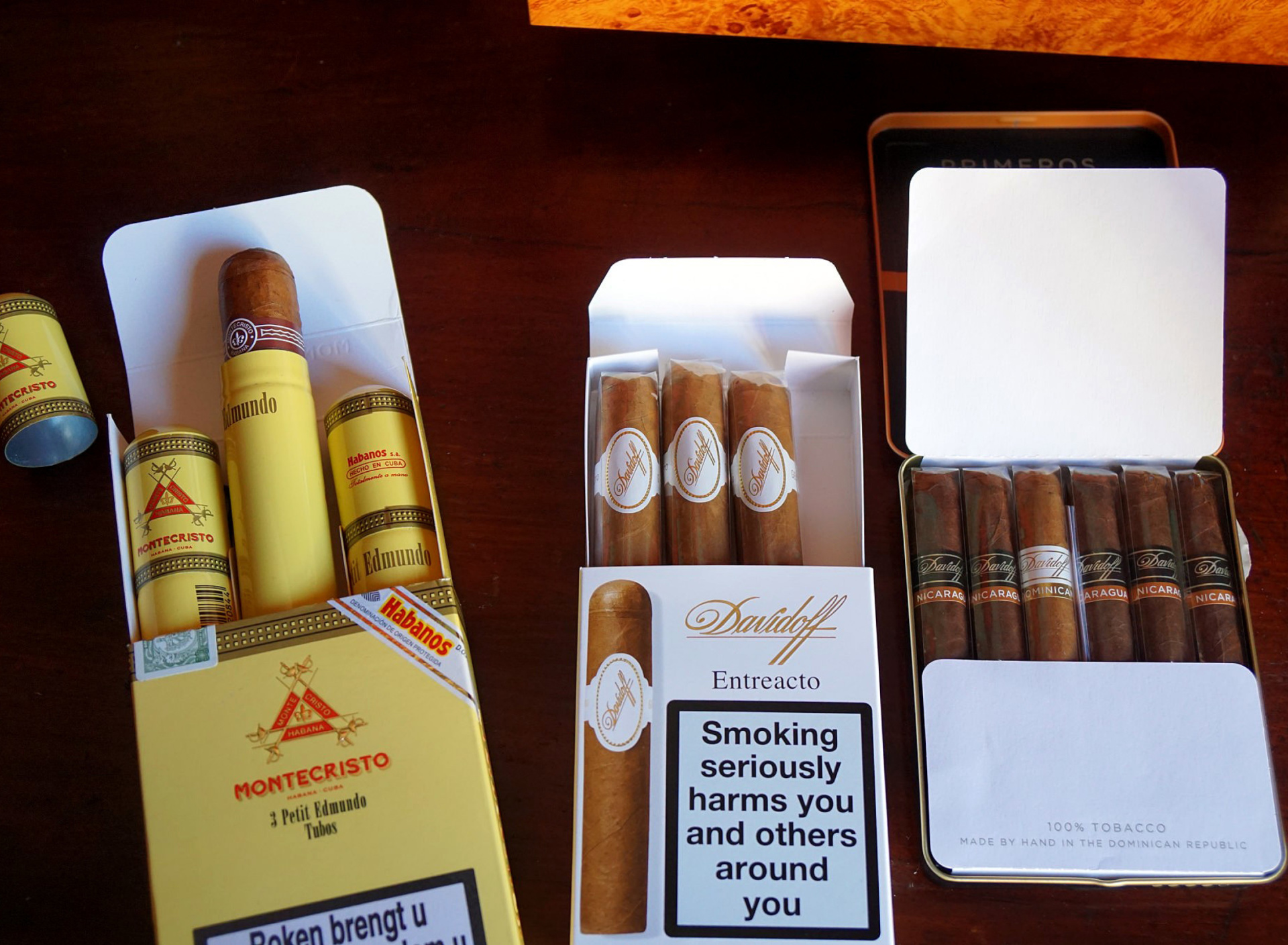 Fondo de pantalla Cuban Montecristo Cigars 1920x1408