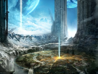 Sfondi Fantasy Space World 320x240